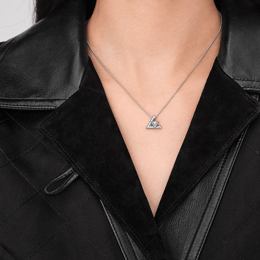 Louis Vuitton Volt One 18K Gold Necklace