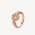 Bvlgari Diamond 18K Gold Ring