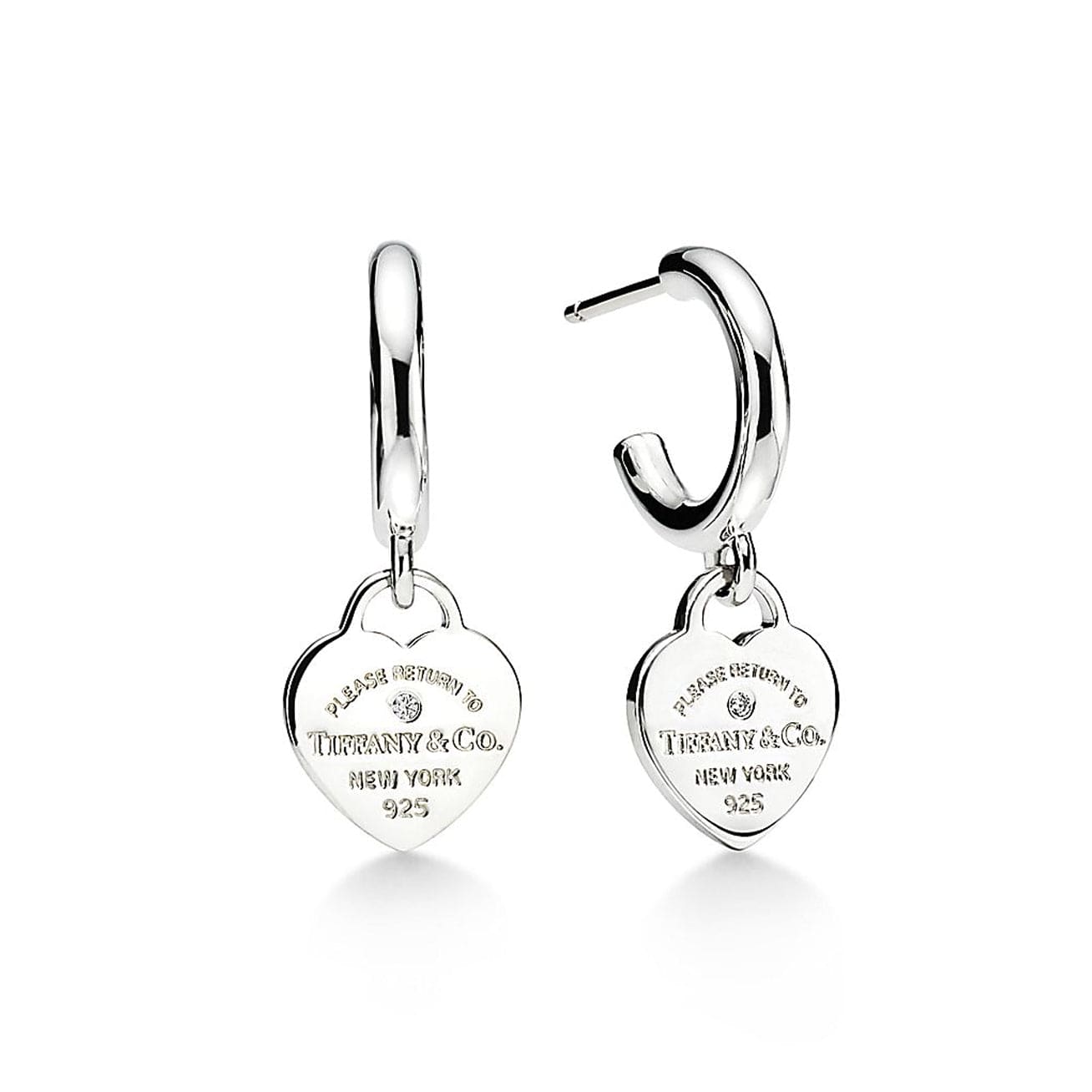 Tiffany Return to Hoop 18K Gold Earrings