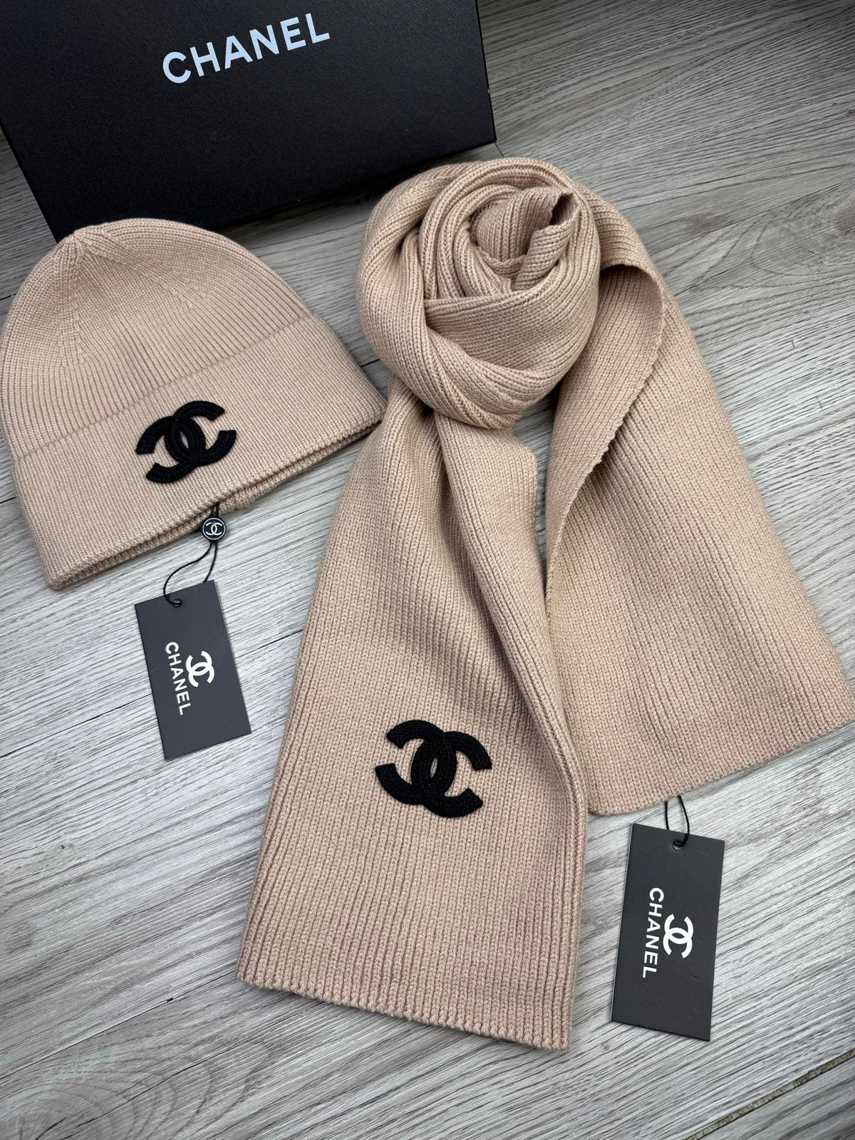 C&C Beanie + Scarf Set (2PCS)