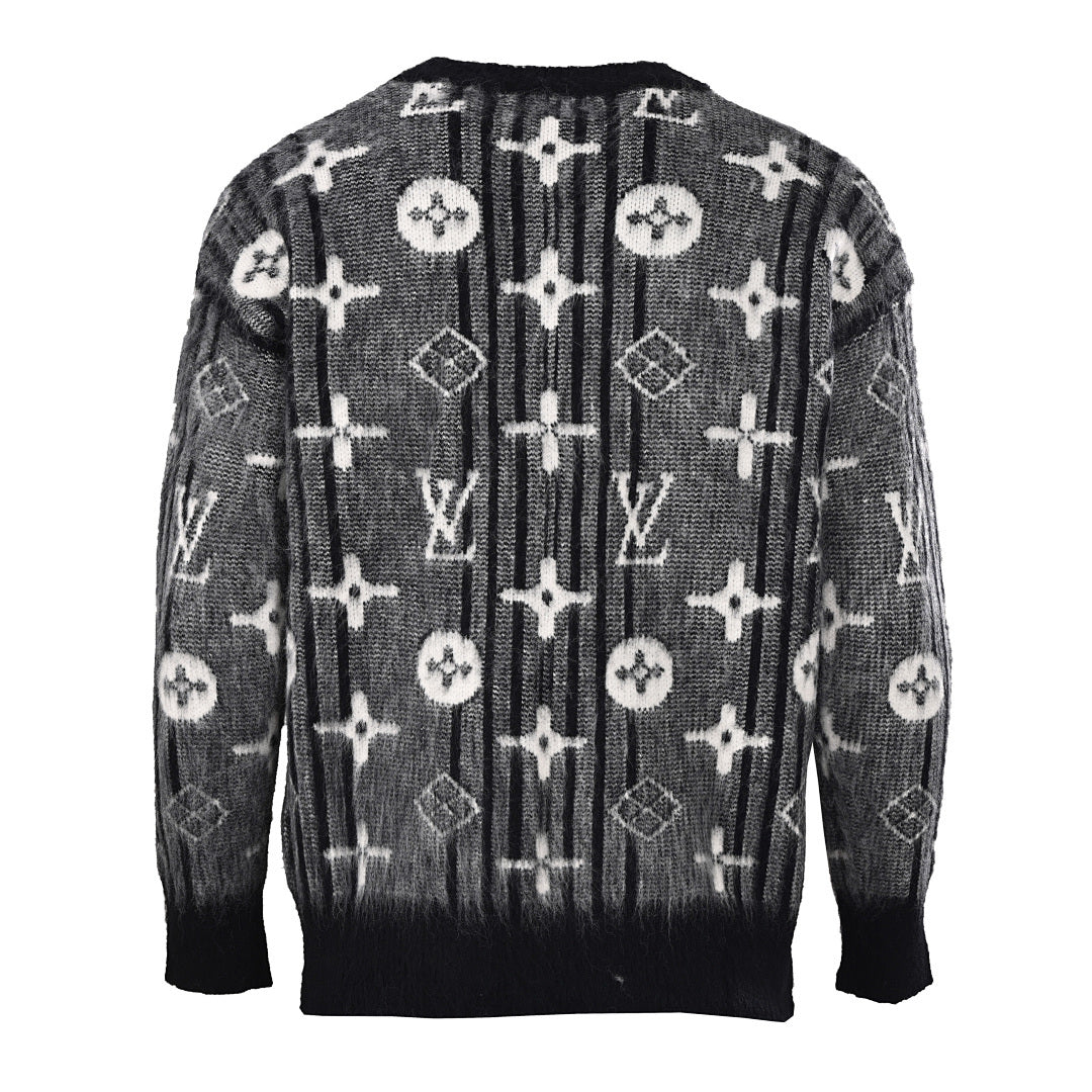 Louis Vuitton Monogram Jacquard Cotton Sweatshirt