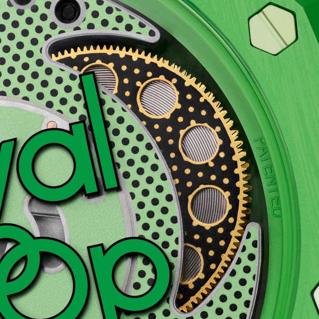 AP x Swatch Royal Pop GREEN EIGHT