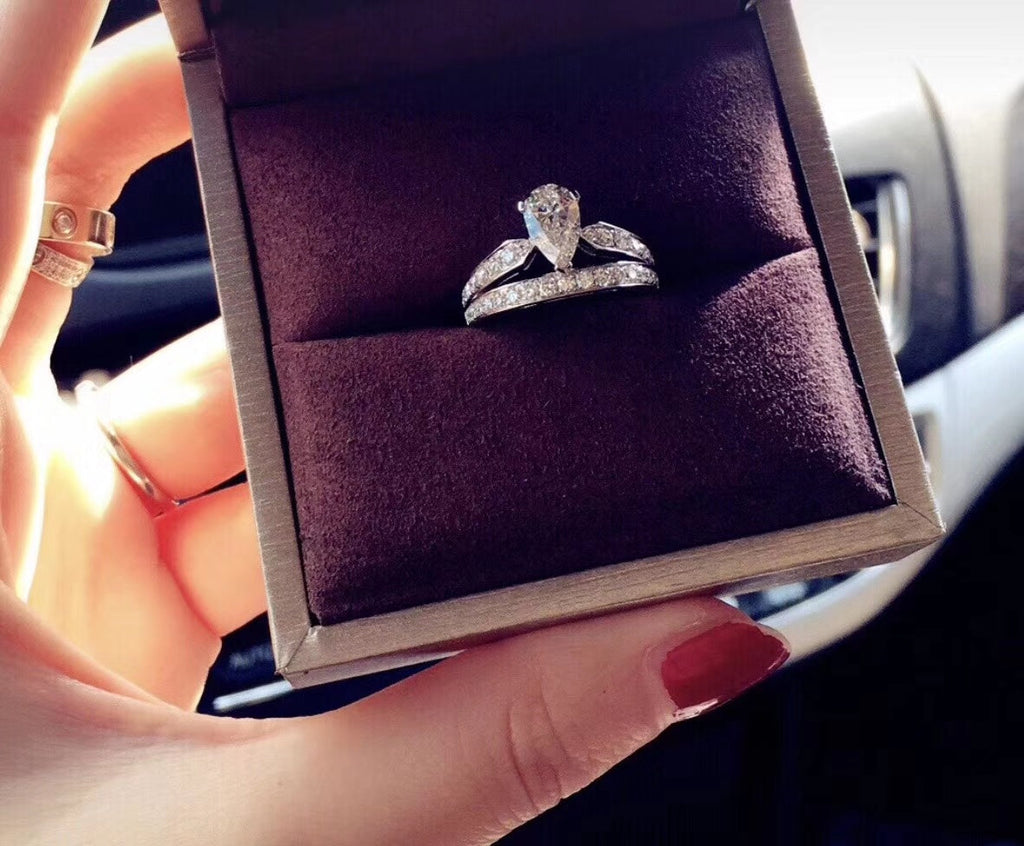 Josephine Engagement 18K Gold Ring