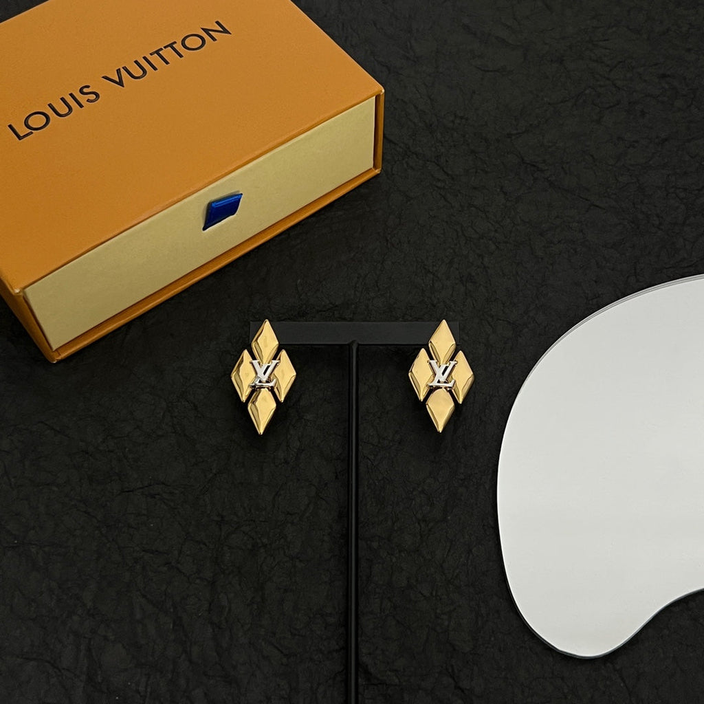 Louis Vuitton GO-14 18K Gold Earrings
