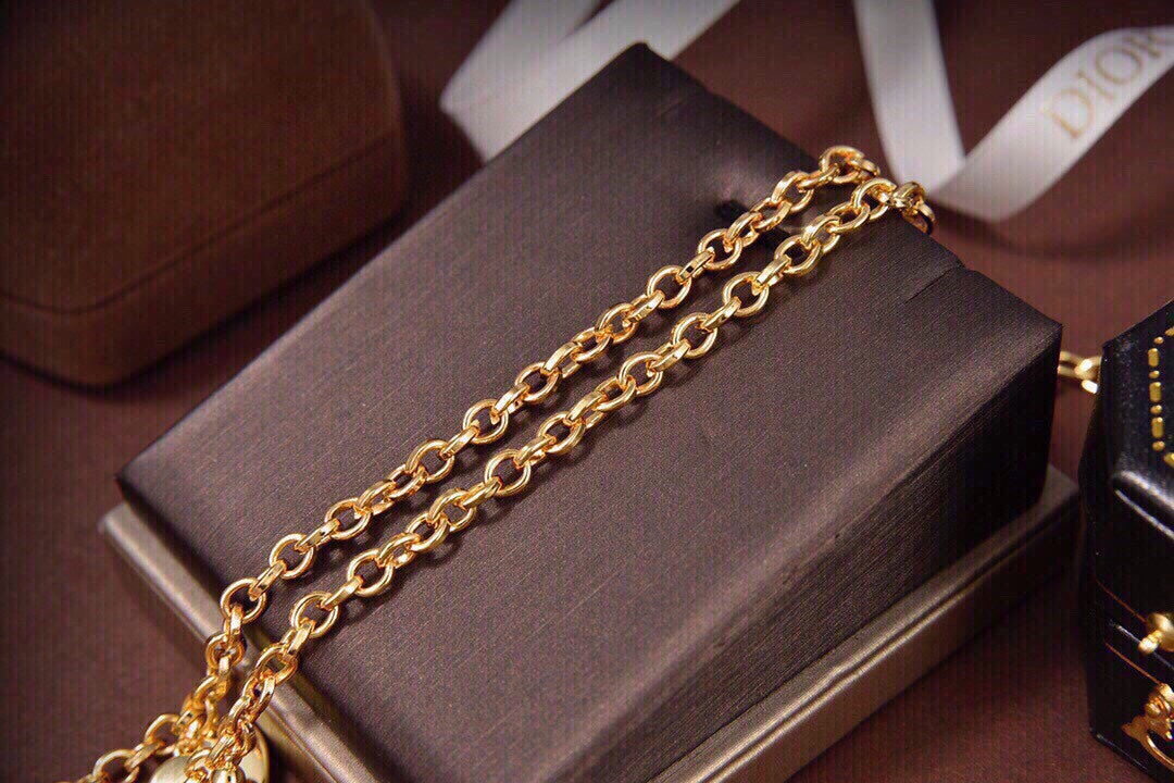 Dior 30 Montaigne Choker 18K Gold Necklace