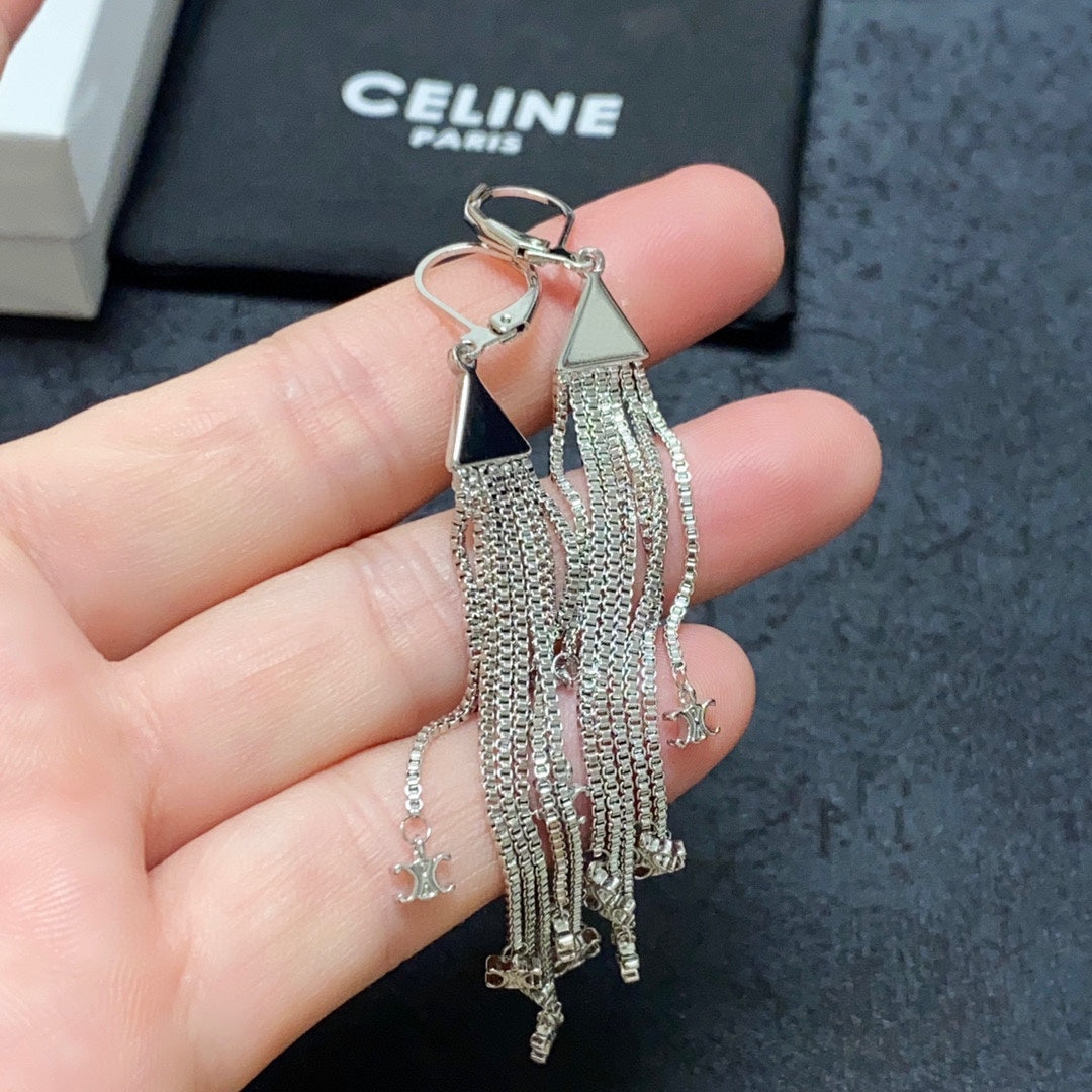 Celine 18K Gold Earrings