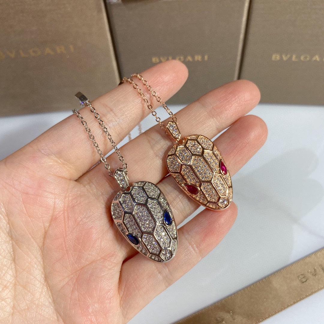 Bvlgari Serpenti 18K Gold Necklace