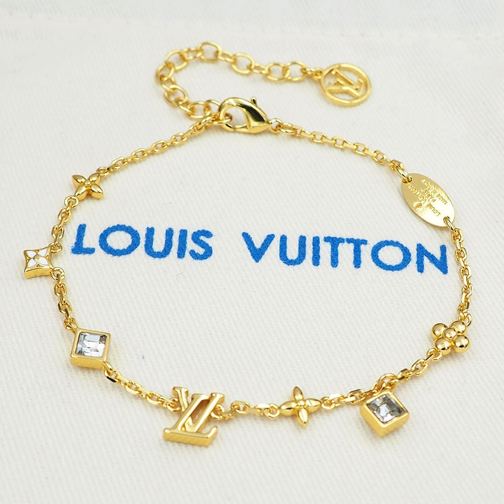 Louis Vuitton In The Sky 18K Gold Bracelet